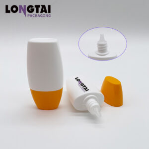 20g sunscreen packaging bottle with nozzle tip