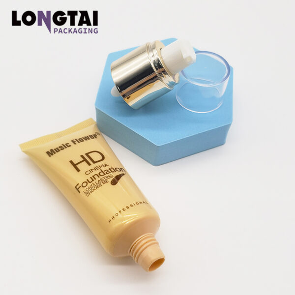 52ml PE foundation cream packaging tube