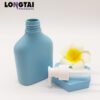 Flat 100ml HDPE bottle with pump