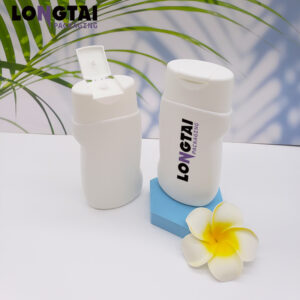 Flat body 200ml HDPE shampoo bottle Flat body 200ml HDPE shampoo bottle