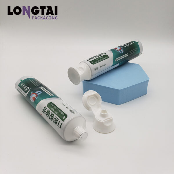 120g empty ABL toothpaste tube packaging