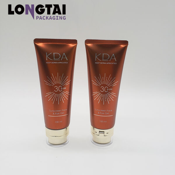 Luxury 100ml ABL sunscreen packaging tube