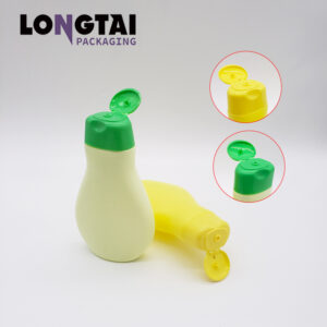 200g HDPE baby shower gel flat bottle