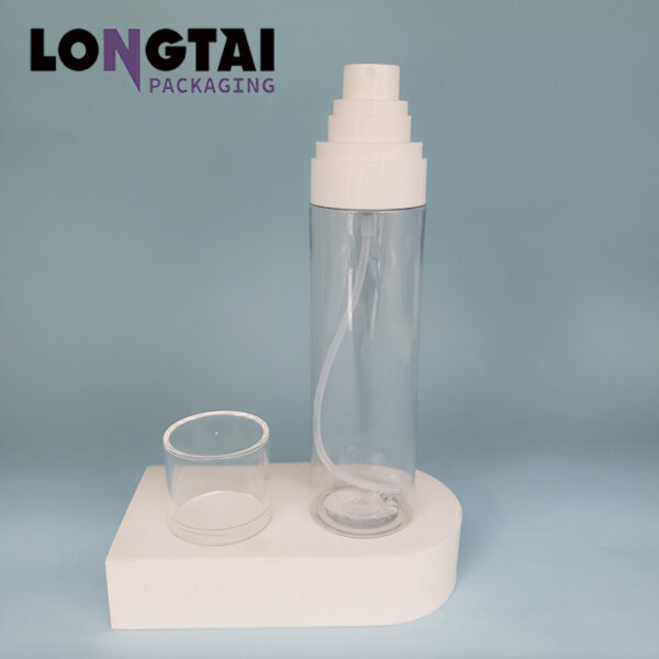 100ml PET toner bottle with spray pump