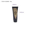 40g plastic flat foundation cream tube