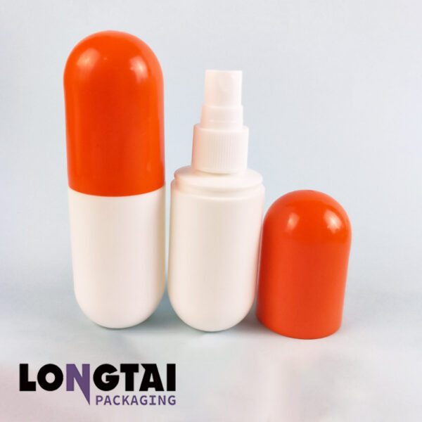 PET toner container with mist pump