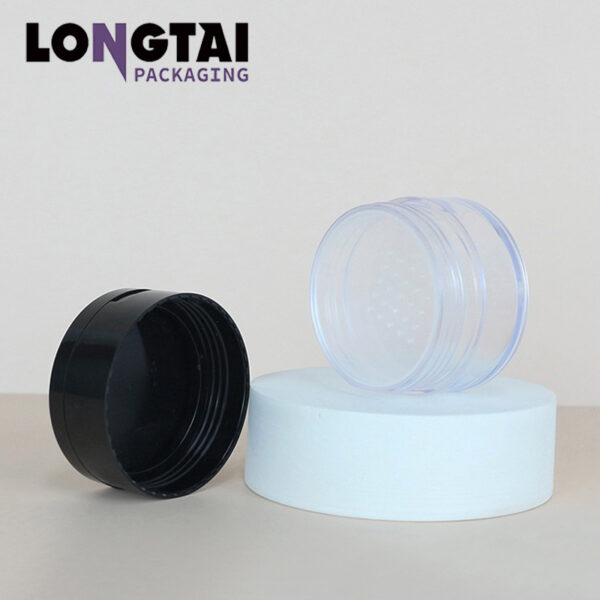 Acrylic loose powder packaging jar