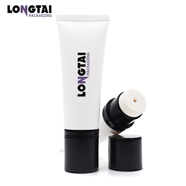 50g plastic whitening cream packaging tube