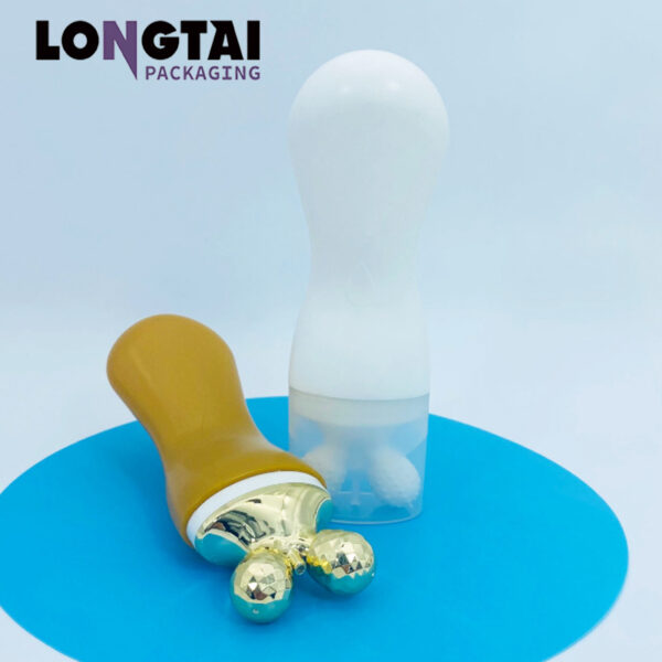 150ml PP bottle with double roller ball massage head