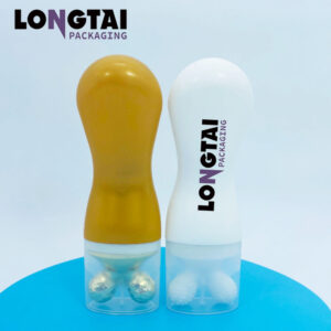 150ml PP bottle with double roller ball massage head