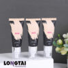 35ml foundation cream tube with silver airless pump