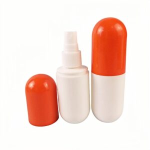 PET toner container with mist pump