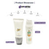 40g flat BB cream packaging tube with airless pump