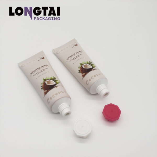 50g ABL hand cream tube with octagonal cap