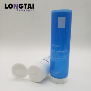 200ml gel/cream packaging tube with flip cap