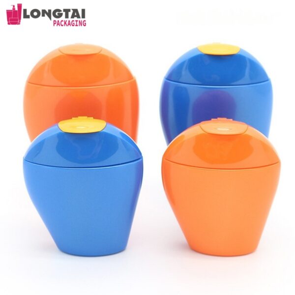 30ml/50ml PE or PP sunscreen bottle with flip top cap