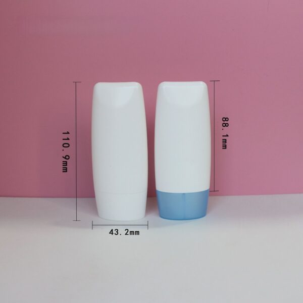 50ml PE or PP sunscreen bottle with screw cap