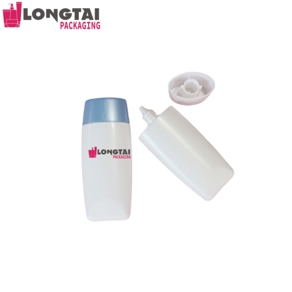 50ml PE or PP sunscreen bottle with screw cap