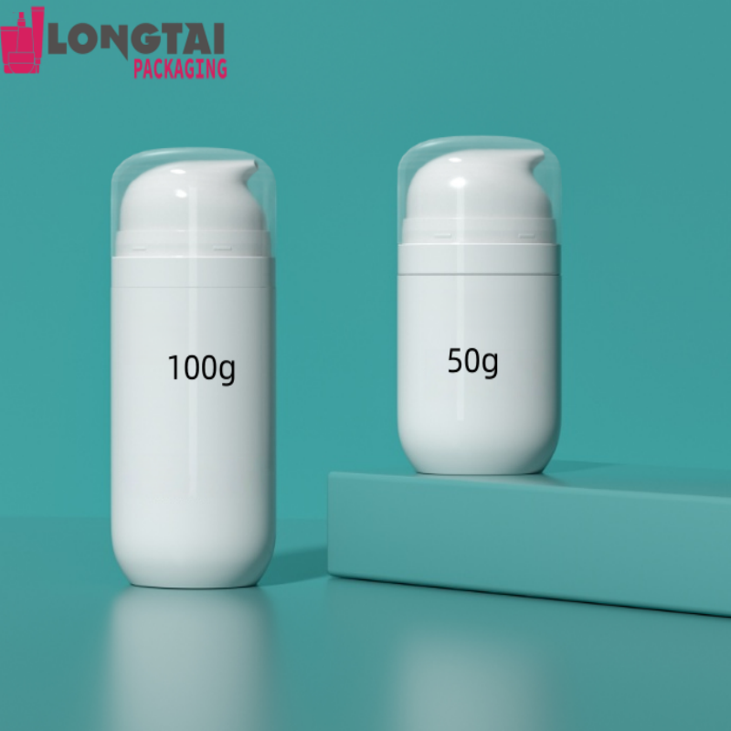 Airless Pump Bottles for Skincare Lotion – 50ml, 80ml, 100ml-Longtai pack