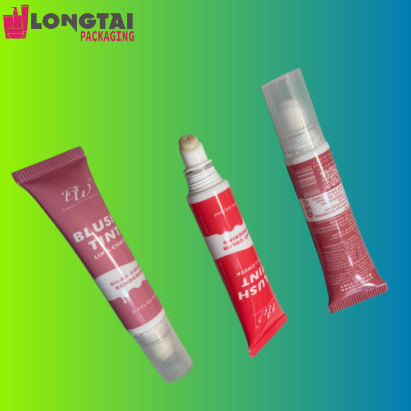 D16mm Squeeze Tube with Sponge tip Applicator-Longtai pack D16mm Squeeze Tube with Sponge tip Applicator-Longtai pack