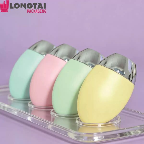 50ml (1.7 fl oz) Sunscreen Bottle with Electroplated Silver Cap 50ml (1.7 fl oz) Sunscreen Bottle with Electroplated Silver Cap
