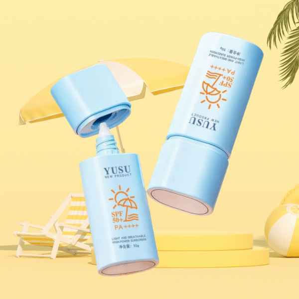 Luxury High-End Sunscreen Lotion Bottle Packaging Luxury High-End Sunscreen Lotion Bottle Packaging