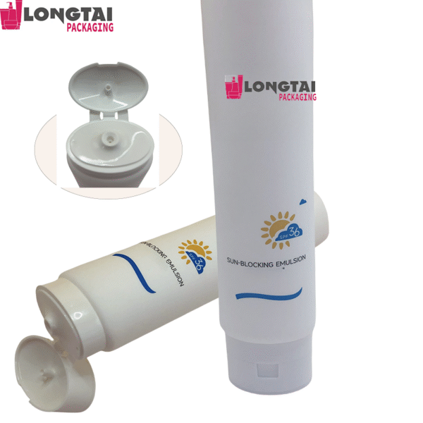 30mm Flat Squeeze Tube with Flip Top Cap - 3mm Orifice 30mm Flat Squeeze Tube with Flip Top Cap - 3mm Orifice