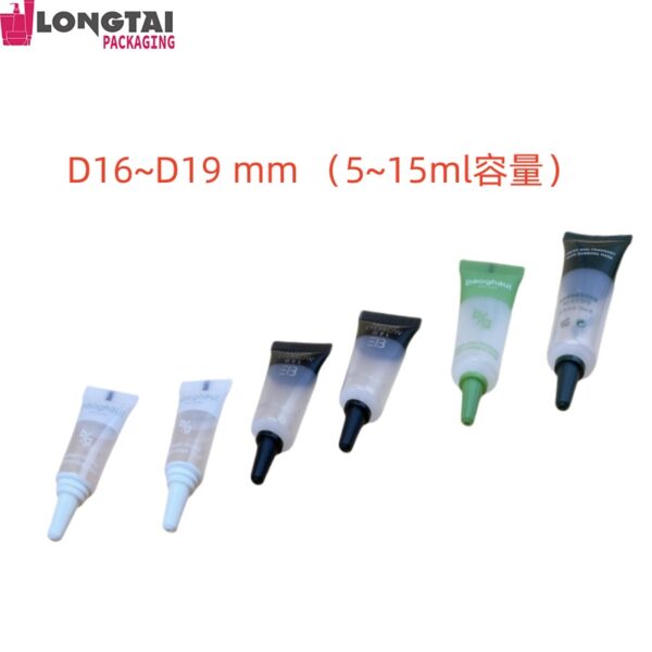 5ml 6ml 7ml 8ml Small Soft Tube Packaging with Pointed Tip 5ml 6ml 7ml 8ml Small Soft Tube Packaging with Pointed Tip