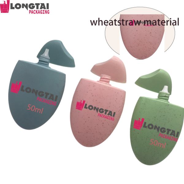 50ml Eco-Friendly Wheat Straw Bottle for Hand Cream & Sunscreen Lotion 50ml Eco-Friendly Wheat Straw Bottle for Hand Cream & Sunscreen Lotion