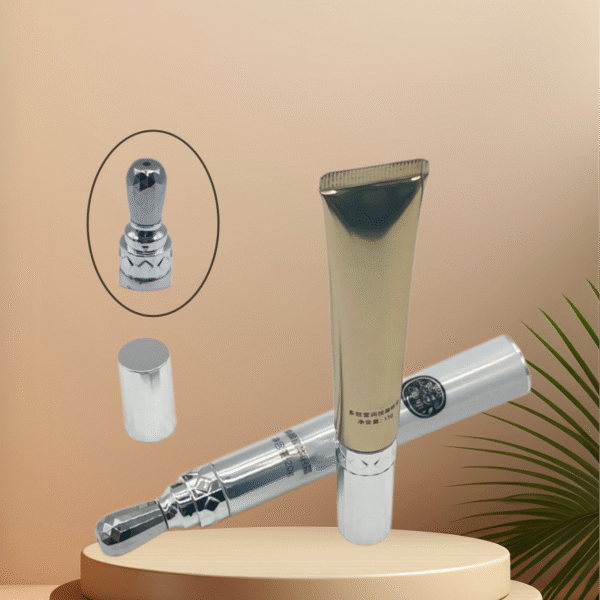 Premium Eye Cream Tube with Seamless Aluminum Roller Massage Head Premium Eye Cream Tube with Seamless Aluminum Roller Massage Head